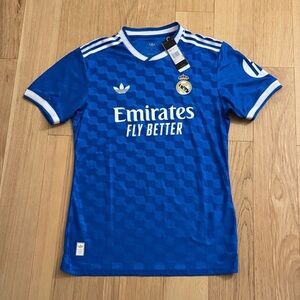 Real Madrid Third Kit 25/26 Player Version Men’s Size Large NWT